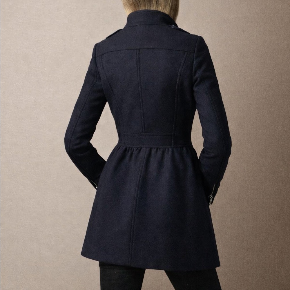 NWT Authentic Burberry Mantlebury Dress Coat - Picture 3 of 9